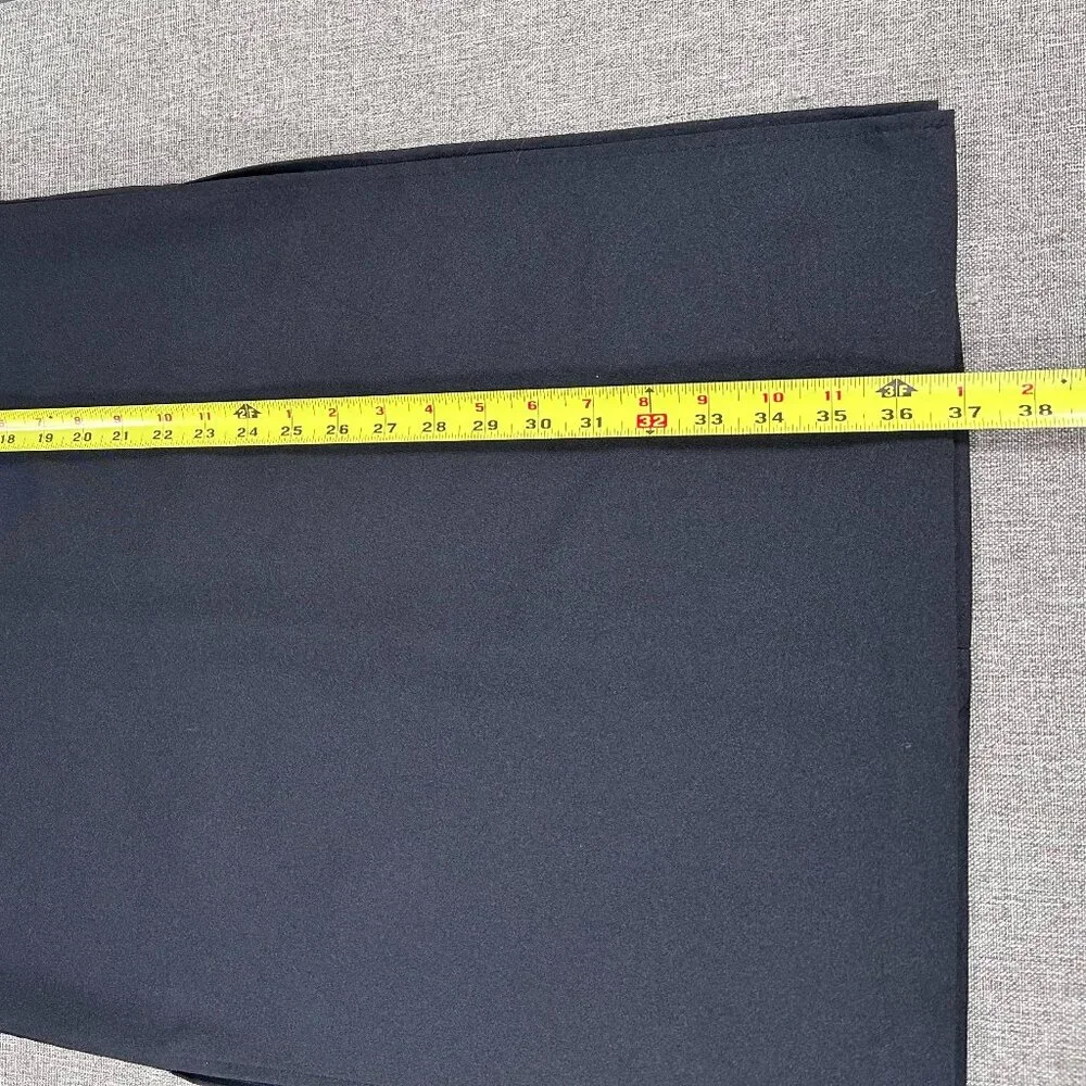 VTG Tracy Evans Maxi Pencil Skirt Women's 9 Black Business Office Side Slit USA - Picture 14 of 15